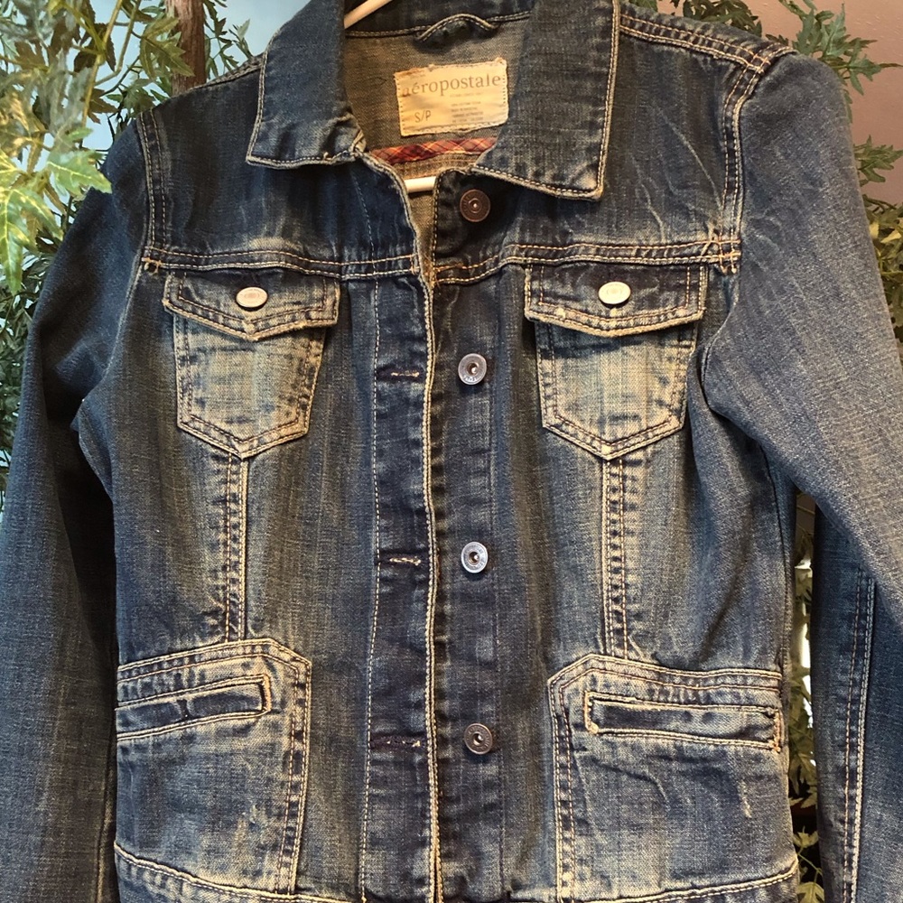 Aeropostale Casual Denim Jean Jacket